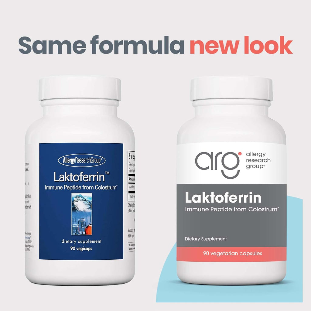 Allergy Research Group ARG Laktoferrin - Lactoferrina 350 mg - 90 Cápsulas