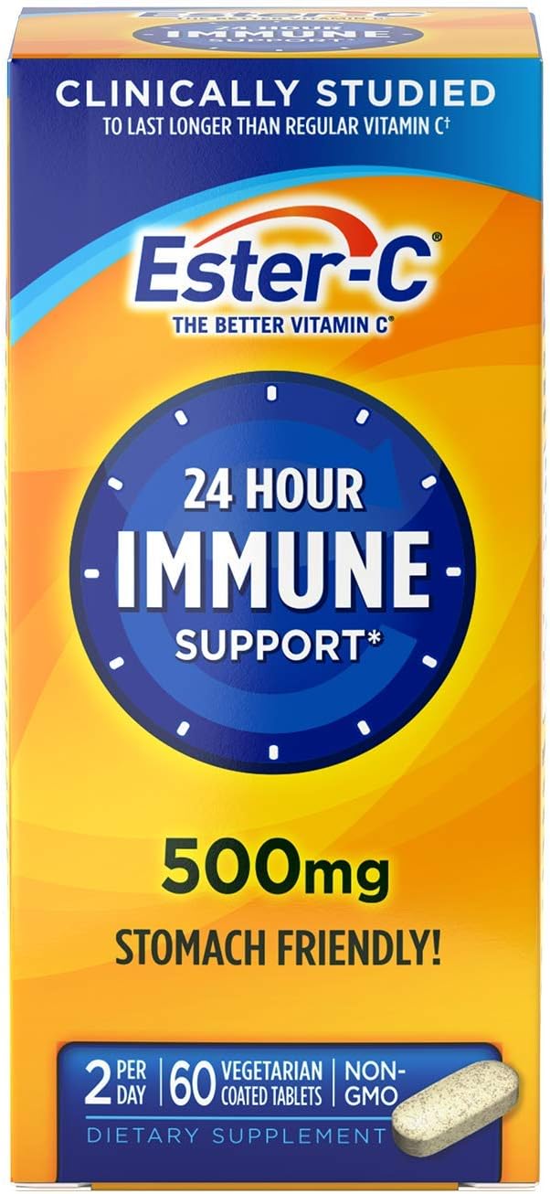 Ester-C Vitamina C 500 mg Comprimidos, 60 Unidades
