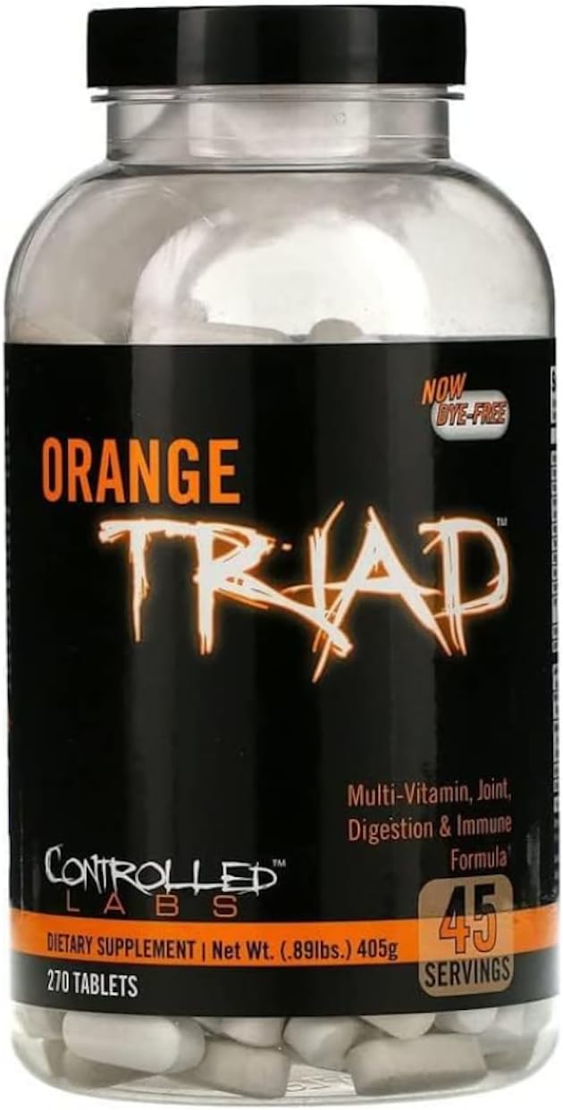 Orange Triad Multivitamínico para Hombres y Mujeres – 270 Comprimidos