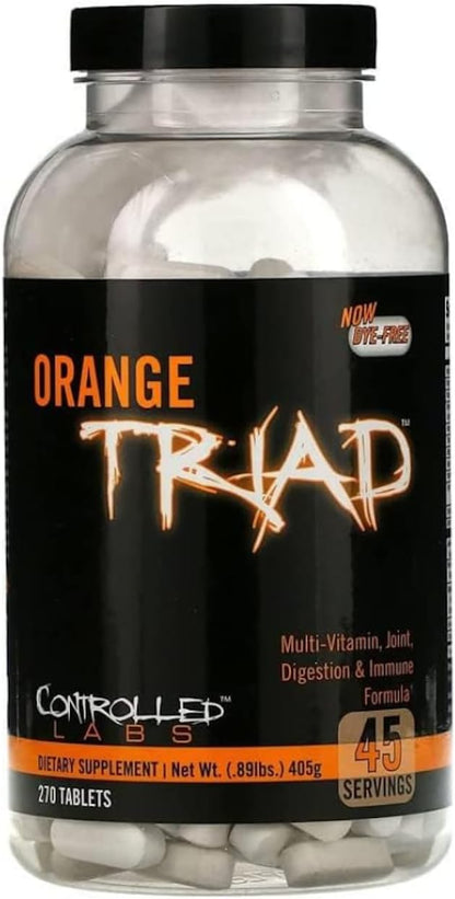 Orange Triad Multivitamínico para – Mantenimiento de huesos y articulaciones: La glucosamina y la condroitina son – Image 3