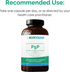Rootcology P5P | Vitamina B6 Activa (Piridoxal Fosfato) para el Equilibrio del Estado de Ánimo y la Energía - 120 Cápsulas Vegetales
