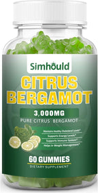 Citrus Bergamot Gummies 3000 mg - 60 Gominolas Veganas Sabor Lima