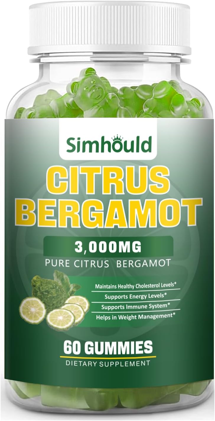 Citrus Bergamot Gummies 3000 mg - 60 Gominolas Veganas Sabor Lima