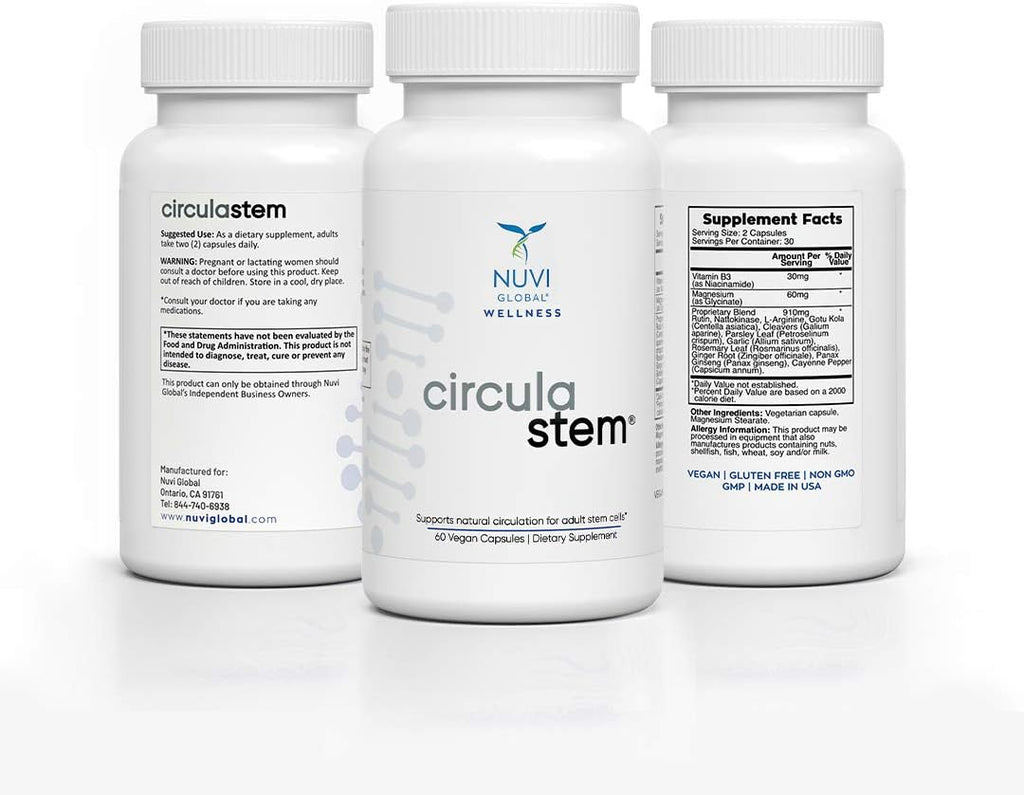 CIRCULA STEM 60 Cápsulas - Nutrición para Células Madre Adultas