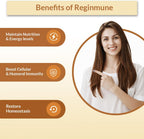 Biogetica Reginmune - Complemento alimenticio con Zinc, Magnesio, Equinácea y Aloe Vera - 240 cápsulas (3x80)