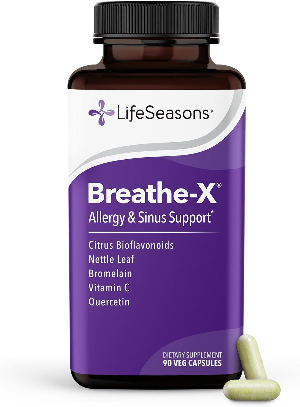 Breathe-X - Suplemento para Alergias y Sinusitis - 90 Cápsulas