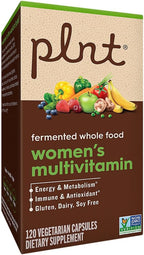 plnt Multivitamínico Fermentado para Mujeres - 120 Cápsulas Veganas