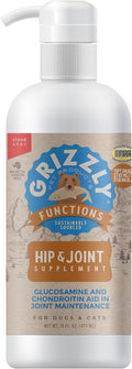 GRIZZLY PET PRODUCTS Joint Aid Liquid - Suplemento Articular para Perros y Gatos - 473 ml