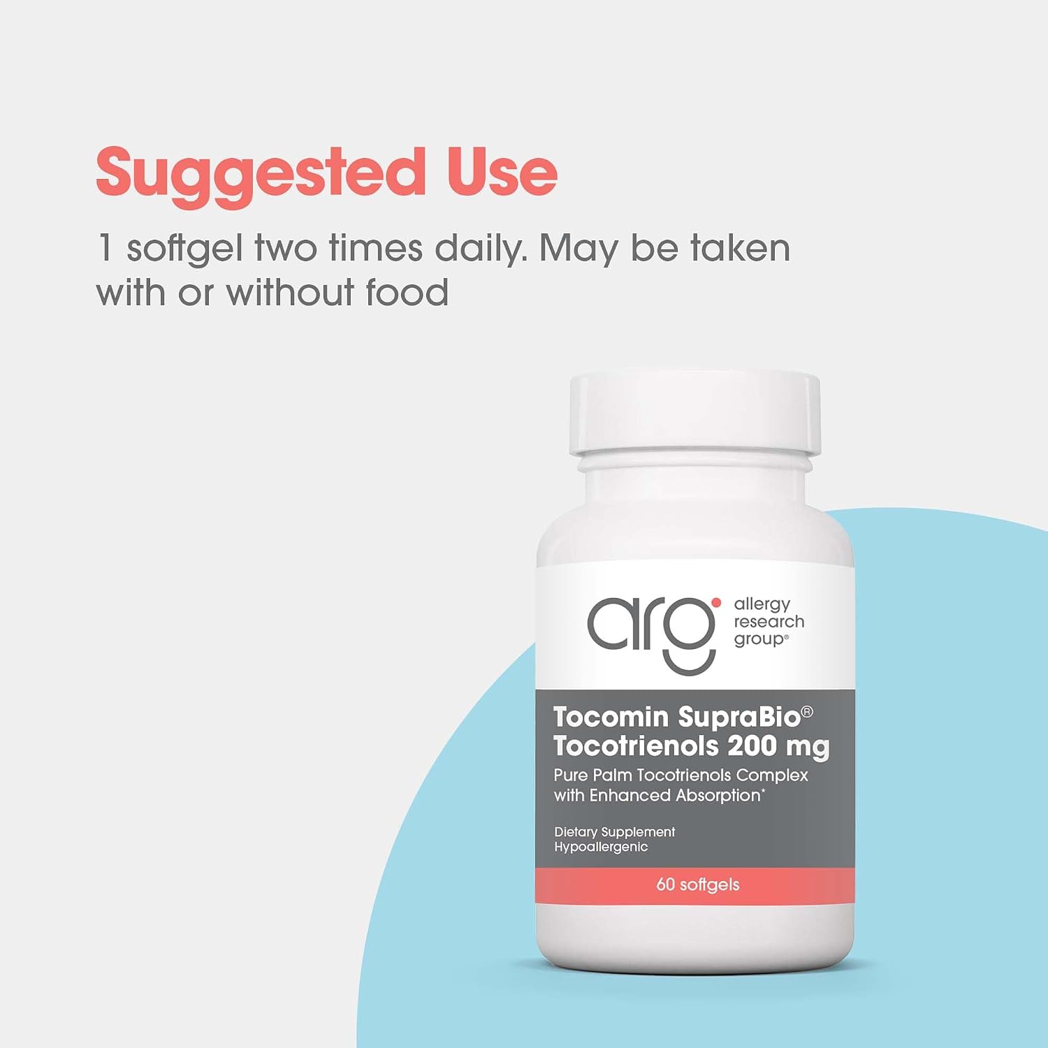 ARG Tocomin SupraBio Tocotrienoles 200 mg - 60 Softgels