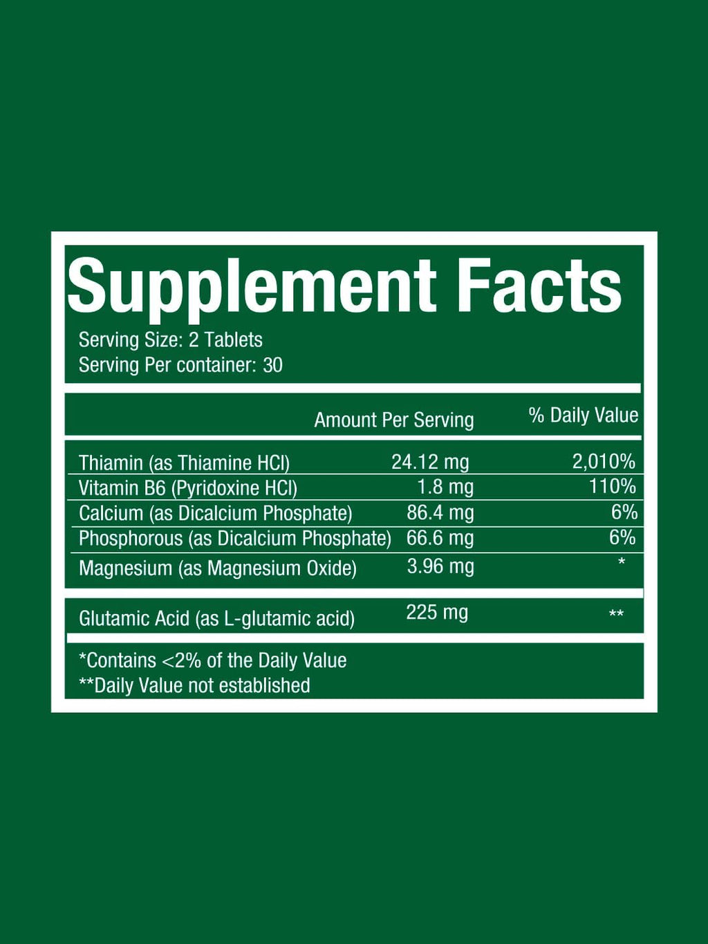 Fitina Complemento Cerebral con Vitamina B6 y Tiamina - 60 Comprimidos