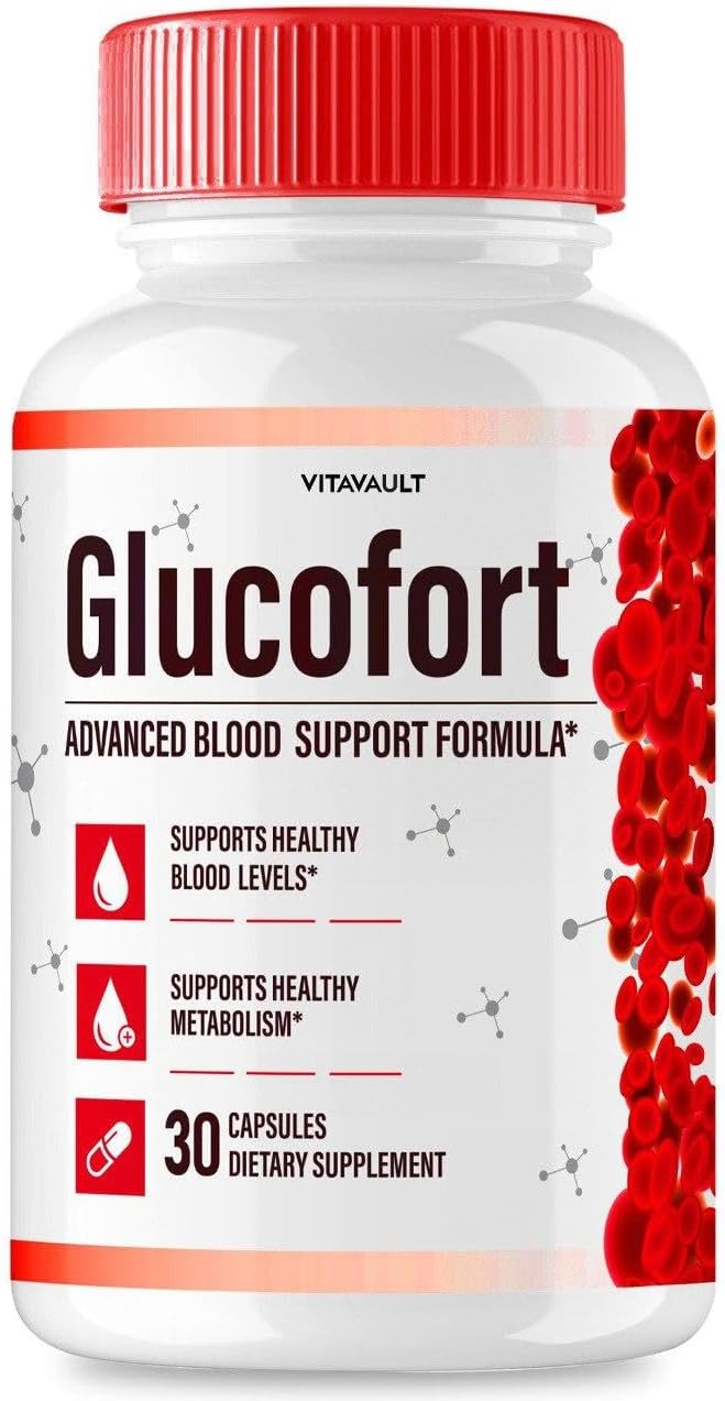 Glucofort Max Advanced Blood Support - Fórmula Avanzada en Cápsulas (1 Pack)