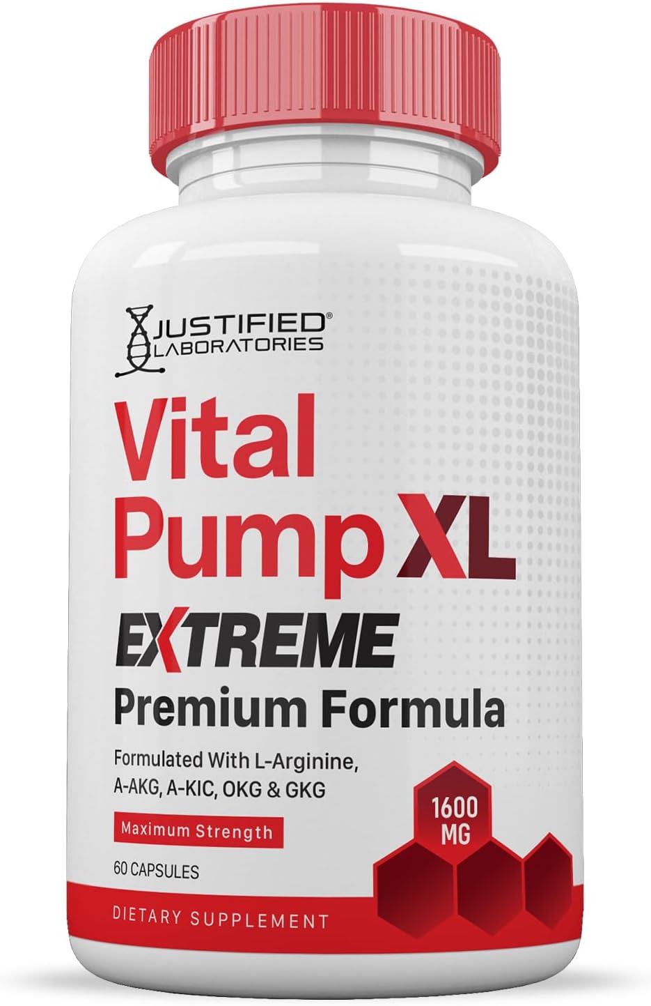 Vital Pump XL Extreme 1600MG - 120 Cápsulas (2 Envases)