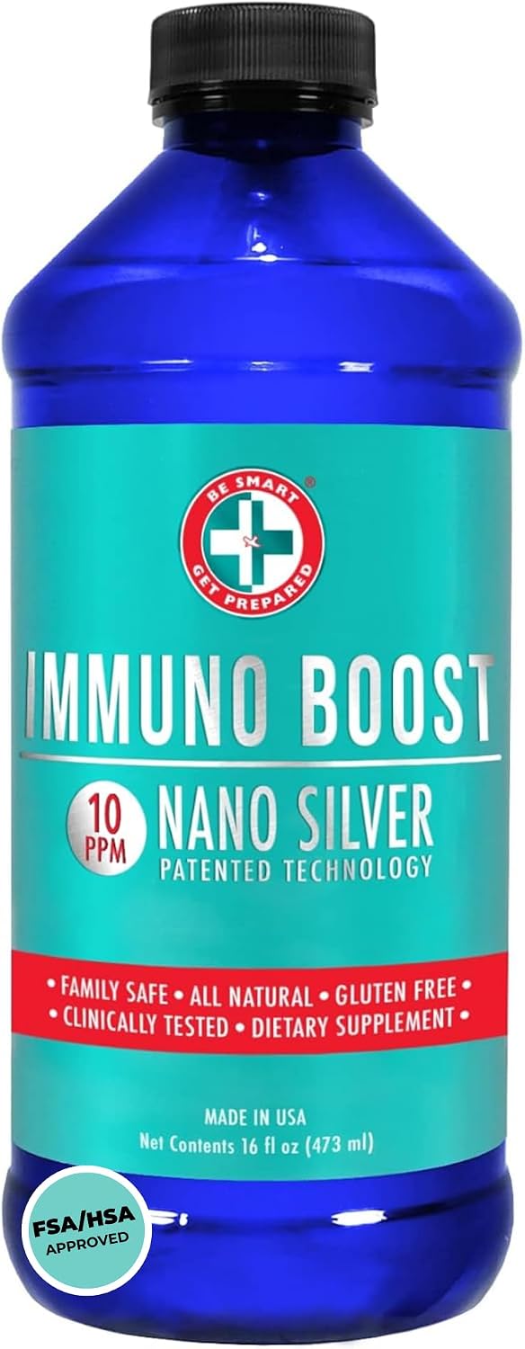 Be Smart Get Prepared Nano Silver - 473 ml (16 oz) - Complemento Alimenticio