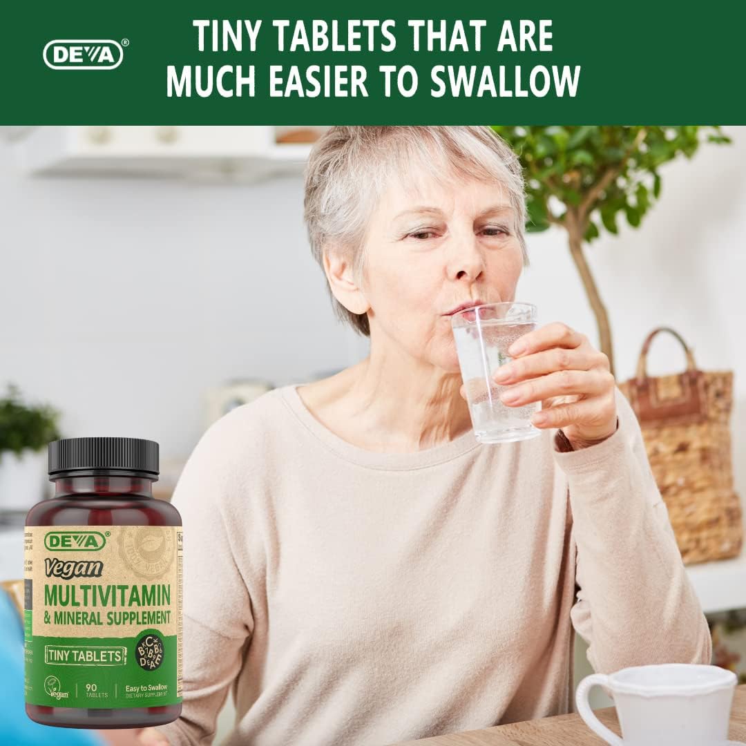 Deva Vegan Multivitamin & Mineral Supplement - 90 Comprimidos