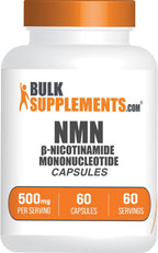 Cápsulas de NMN - Beta-Nicotinamida Mononucleótido (500mg) - 60 Cápsulas