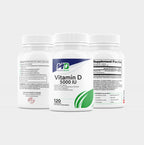 Vitamina D3 5000 UI – 120 Cápsulas – Health Bloom