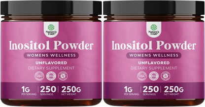 Inositol en Polvo Myo-Inositol y D-Chiro Inositol – Suplemento de Apoyo a la Fertilidad – Equilibrio Hormonal y Claridad – – Image 10