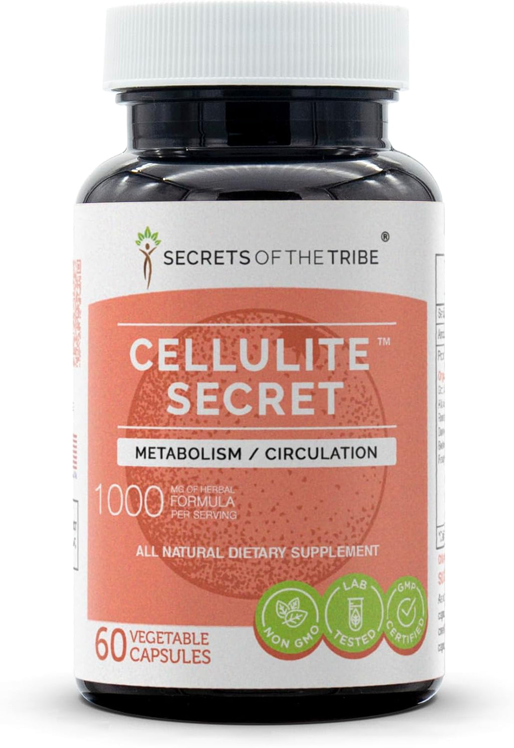 Secrets of the Tribe Cellulite Secret 60 Cápsulas (1000 mg)