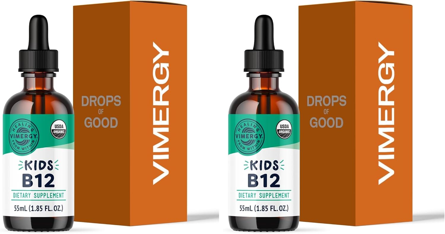 Vimergy Kids Líquido Orgánico de Vitamina B12 (55 mL)