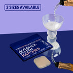 iBLUSH Parches para el Rubor Alcohólico – Soporte Discreto ante el Enrojecimiento y Malestar al Beber | Opción No Ingerible para el Asian Glow | 12 Parches
