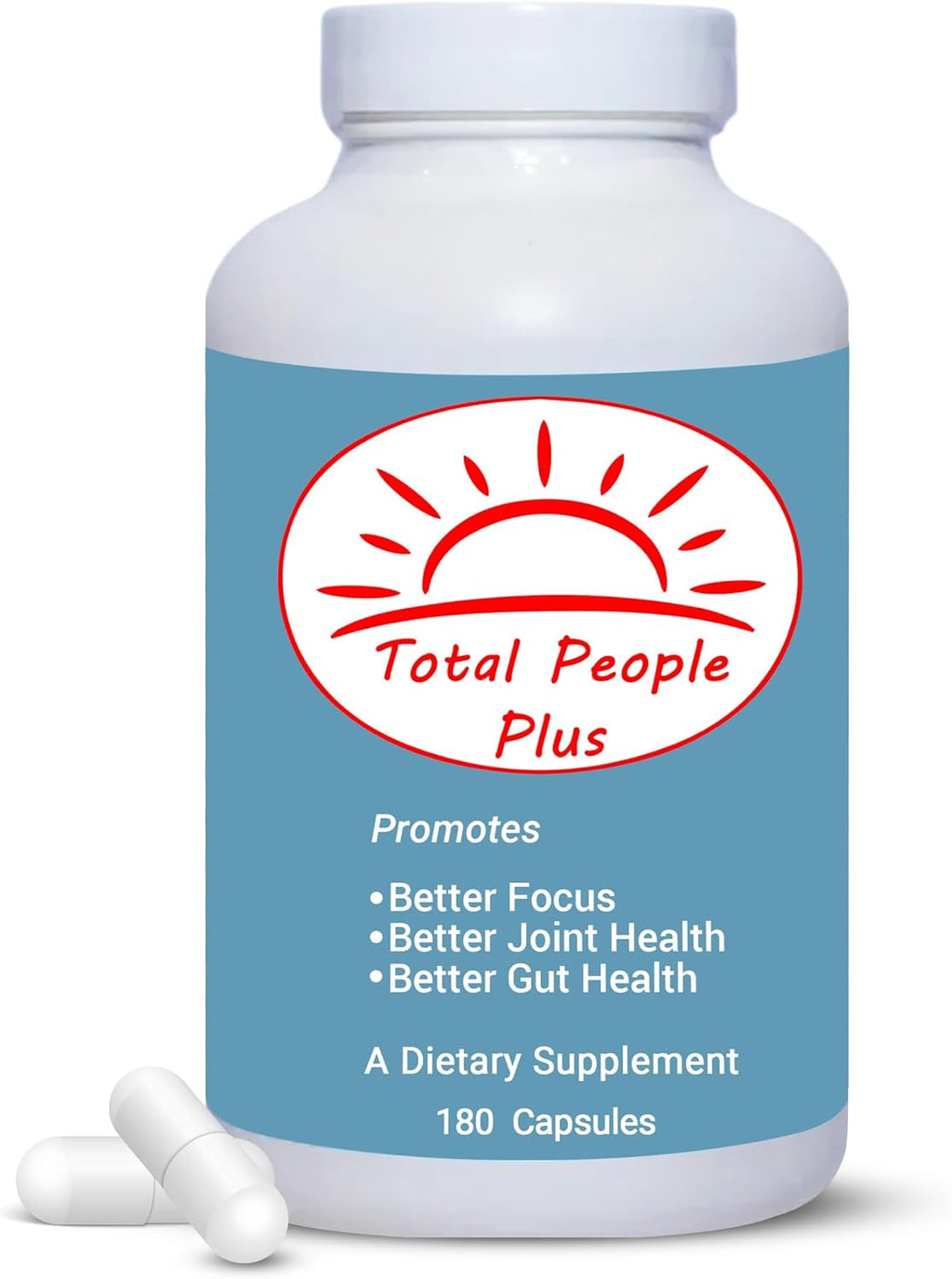 Total People Plus Multivitamin & Minerals for Adults - 180 Cápsulas
