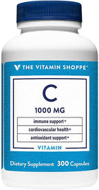 The Vitamin Shoppe Vitamina C 1000 mg, 300 Cápsulas