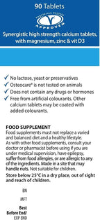 Vitabiotics Osteocare Calcio 800mg con Vitamina D3, Magnesio y Zinc - Suplemento Multivitamínico para la Salud Ósea e Inmunidad - 90 Comprimidos