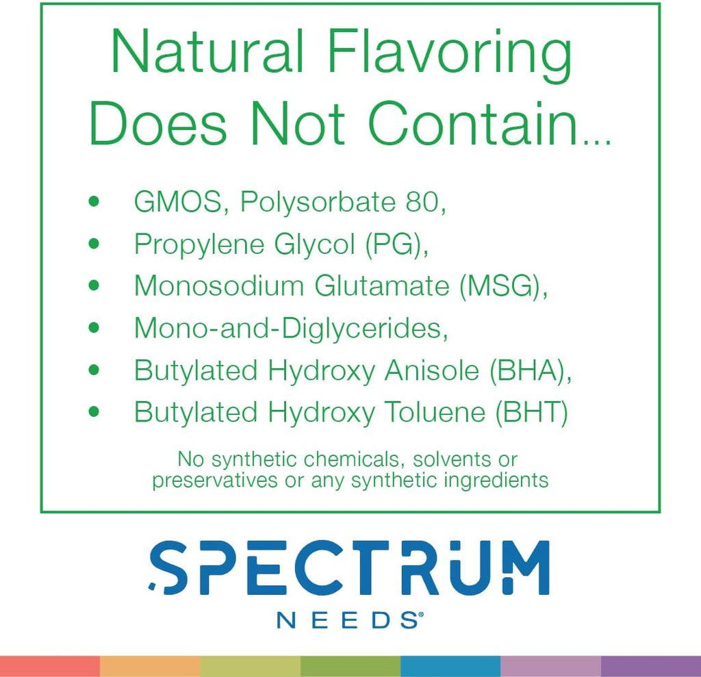 SpectrumNeeds® by NeuroNeeds – Apoyo Nutricional Completo con 33 Ingredientes Activos para el Bienestar General, Sabor Berry
