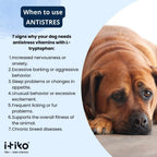 ITIKO Vitaminas para Perros | Suplemento Calmante Sabroso | Tranquilizante para Perros | Apoya el Sistema Nervioso, Reduce Ladridos, L-Triptófano