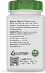 Nature's Way Slippery Elm Capsules, 1600 mg per Dose (4 capsules), 100 Capsules