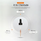 NutraChamps Vitamin D3 K2 Gotas, 5000 UI D3 + K2 MK-7, Líquido Sin Sabor