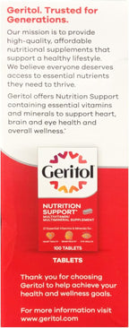 Geritol Suplemento Líquido, Vitaminas B y Hierro, 355 ml
