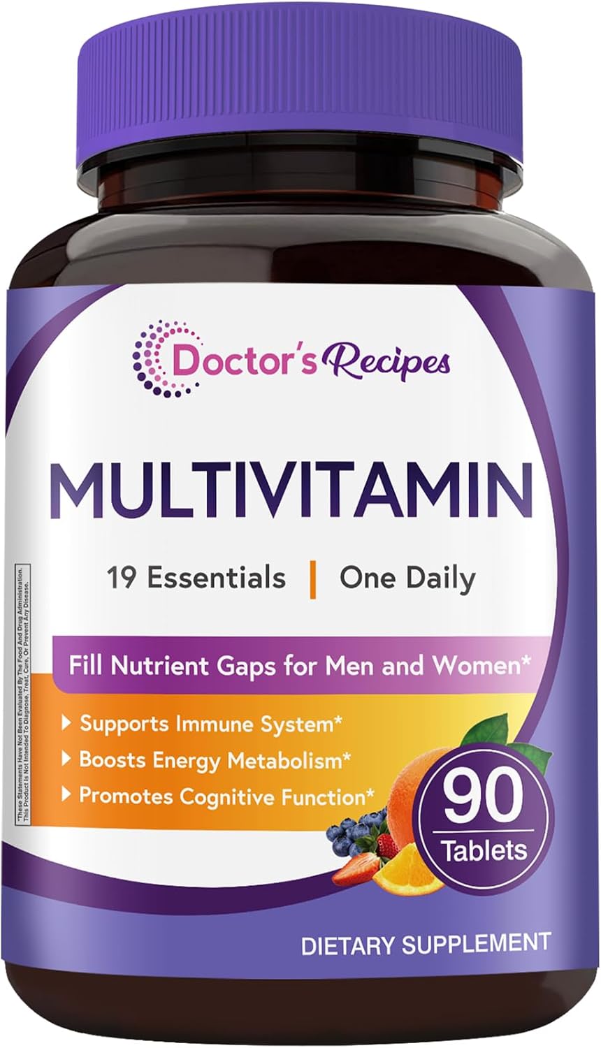 Doctor's Recipes Multivitamínico para Mujeres y Hombres - 90 Comprimidos