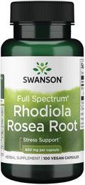Swanson Rhodiola Rosea Root - 4 mg, 100 Cápsulas