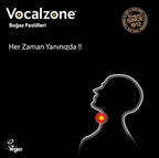 Vocalzone Throat Pastilles 24 Blackcurrant