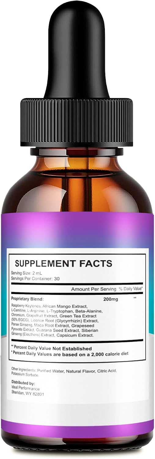 Gut Drops - Complemento Alimenticio Líquido Natural, Máxima Potencia (1 Envase)