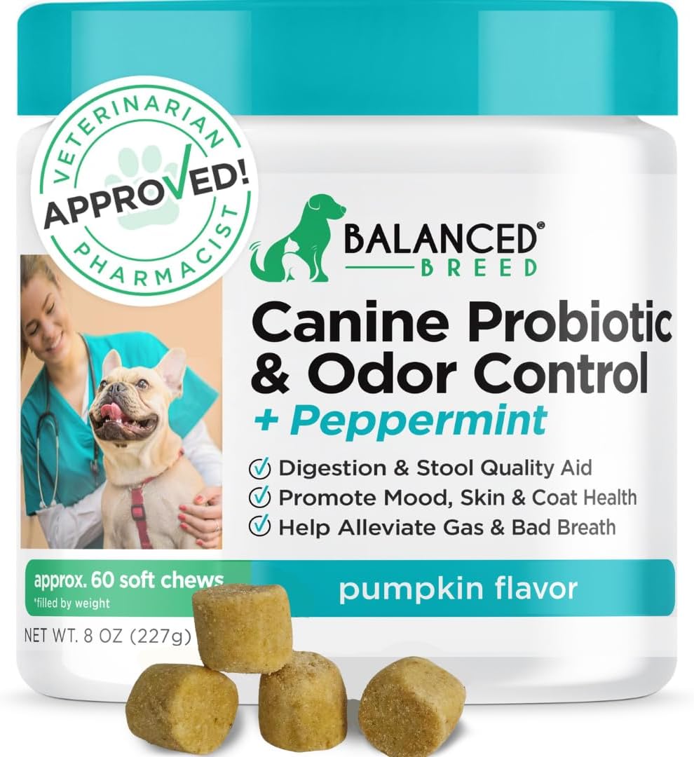 Balanced Breed Probióticos para Perros con Enzimas Digestivas