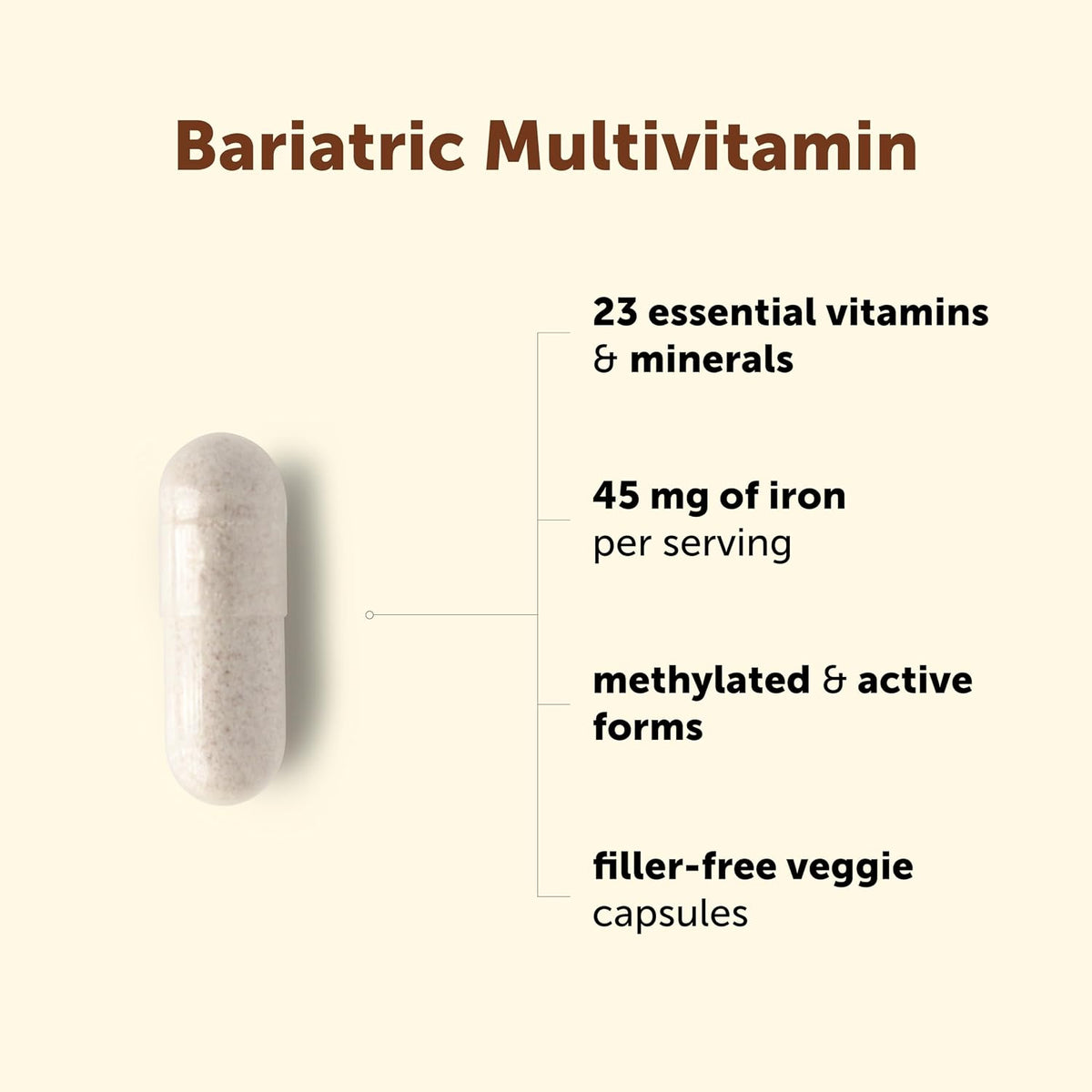 Micro Ingredients Multivitamínico Bariátrico – Certificado no transgénico : todos los ingredientes son no GMO y – Image 4