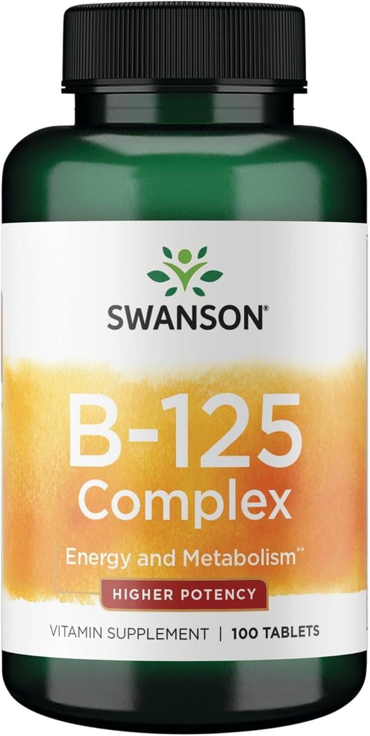 Swanson Complejo B-125, 250 comprimidos