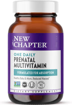 New Chapter Vitaminas Prenatales, Una al Día con Metilfolato y Colina, 90 Comprimidos