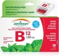 Jamieson Vitamina B12 1.000 mcg Tiras de Disolución Rápida, 30 tiras