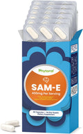 Phytoral SAM-e 400mg - Suplemento de S-adenosilmetionina con Vitamina B12, 90 Cápsulas