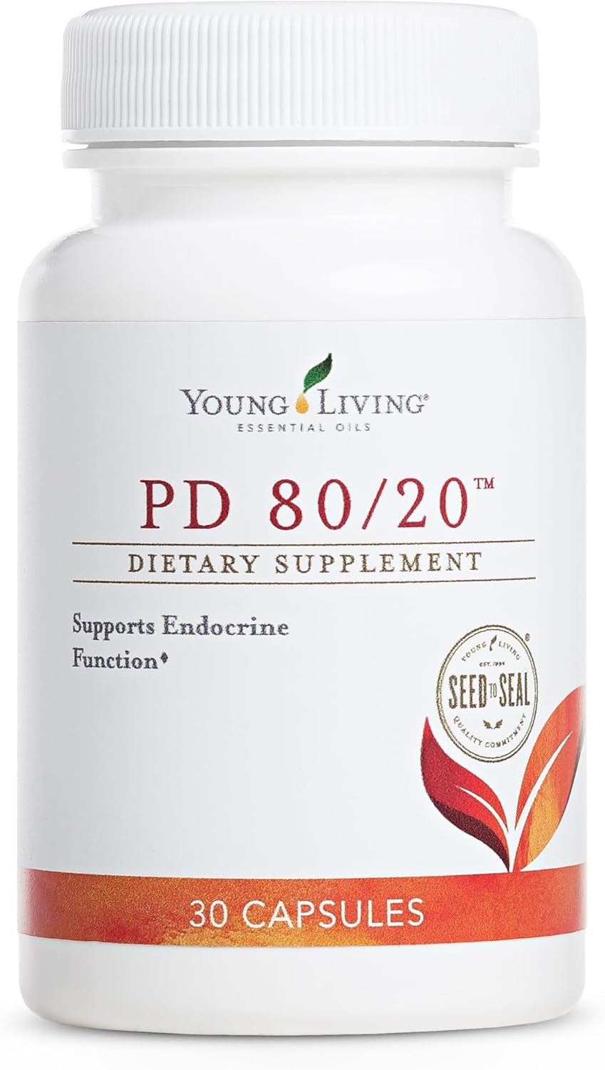 PD 80/20 Food Supplement with Pregnenolone and DHEA - 30 Capsules