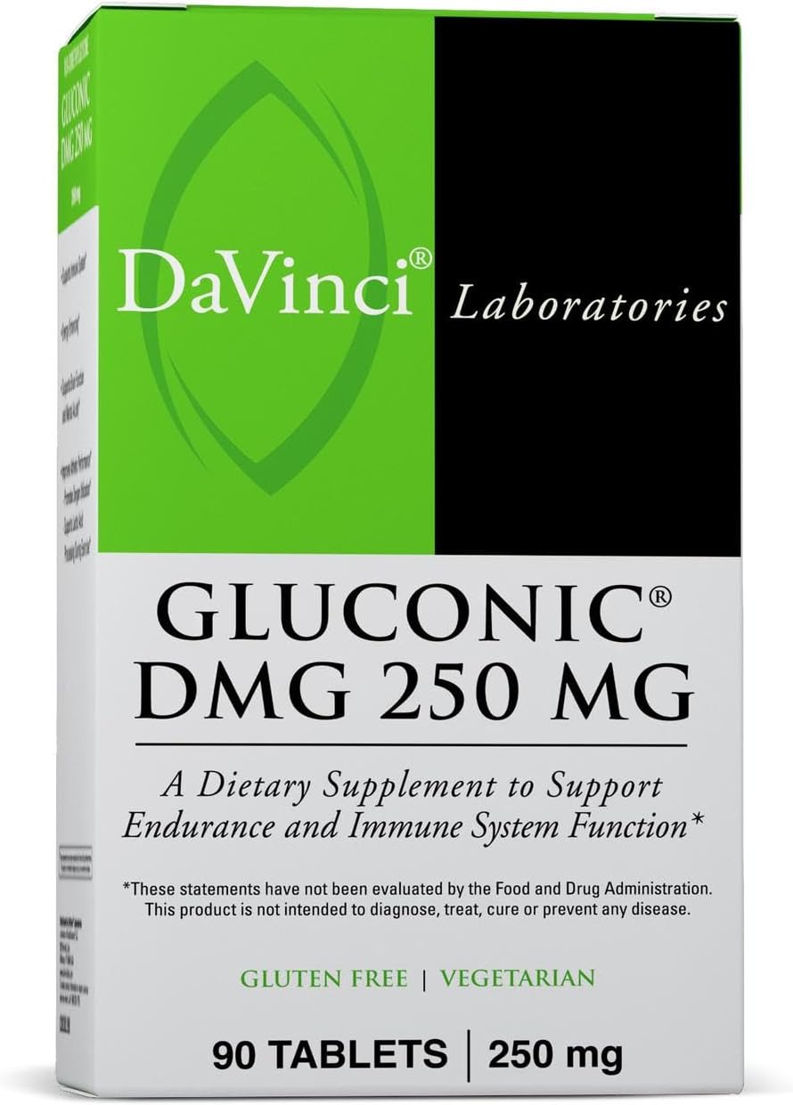 DAVINCI Gluconic DMG 250 mg - 90 Comprimidos Masticables