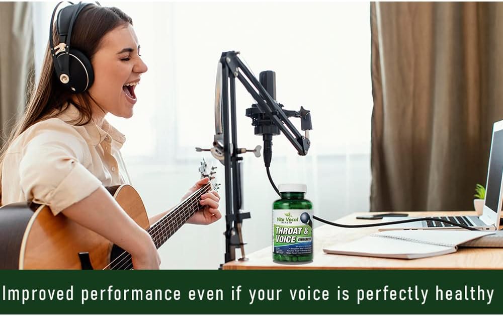 VitaVocal Throat & Voice Enhancer – Complemento para la Voz