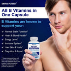 Simply Potent Multivitamínico Diario para Hombres | 35 Vitaminas, Minerales y Antioxidantes | 60 Comprimidos