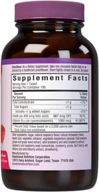 BlueBonnet Nutrition Earth Sweet Vitamina B12 1000 mcg + Ácido Fólico 400 mcg - Comprimidos Masticables sabor Frambuesa - 180 unidades