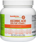 NutriBiotic Ascorbic Acid Vitamin C Powder, 2.2 lb (1 kg) - Pharmaceutical Grade L-Ascorbic Acid, 2000 mg Per Serving