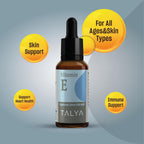 TALYA Vitamina E Líquida 10 ml | Gotas | Complemento Alimenticio | Sin OGM, Vegano