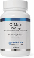 Douglas Laboratories C-Max 1500 mg | Vitamina C de Liberación Prolongada | 90 Comprimidos